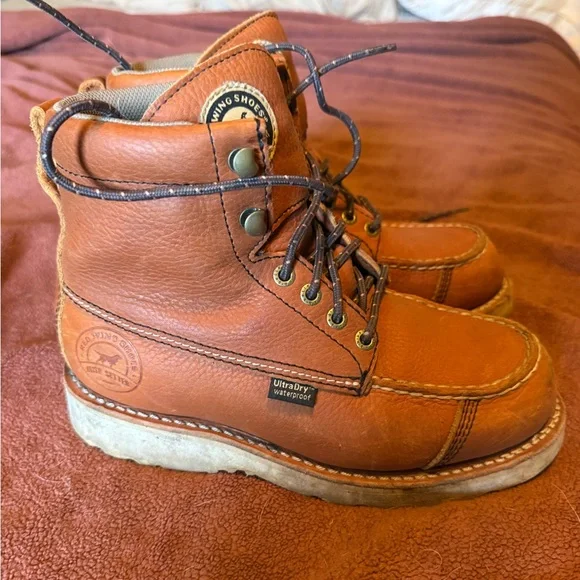 Women’s Irish Setter by Red Wing Wingshooter boots wedge sole moc toe - Picture 1 of 11